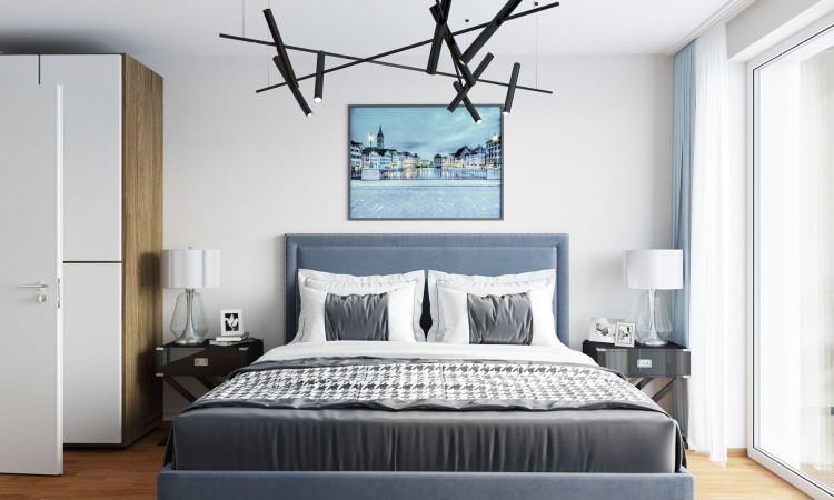 DECK ZEHN Innenansicht Schlafzimmer