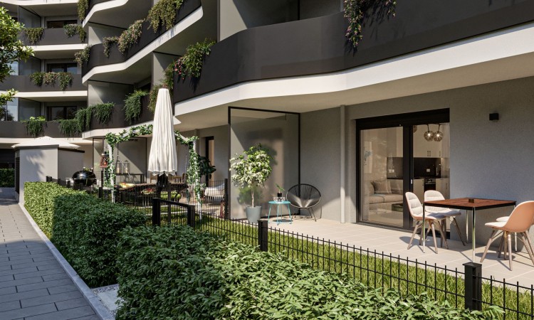 DECK ZEHN Innenansicht Terrasse