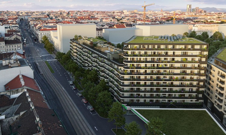 DECK ZEHN Aussensicht Luftansicht